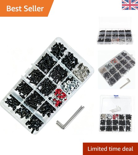 500pc car screw kit - rc, with