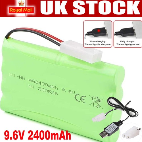 2400mah ni mh - 9.6v,