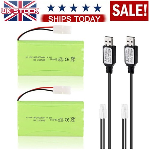 2pcs 2400mah nimh rc - 2pcs, 9.6v