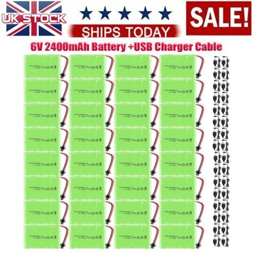 2400mah aa battery - 6v, ni-mh