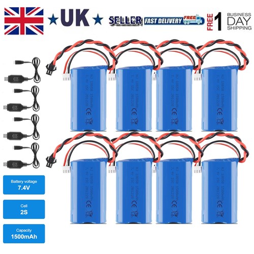 8pack 1400mah li ion - 8pack, 7.4v