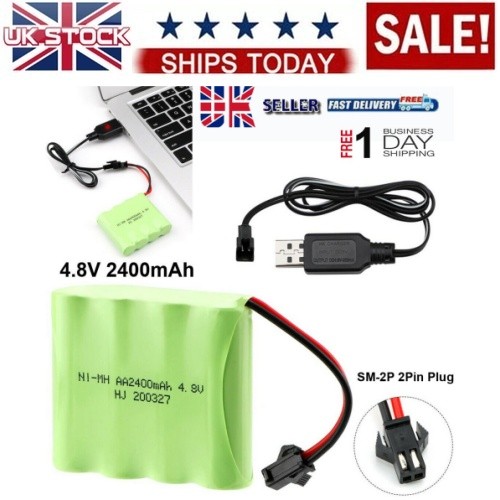 2400mah rechargeable - 2400mah,