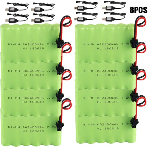 2400mah mh aa - 7.2v, ni-mh