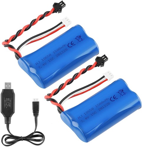 Pack 1500mah 15c - 7.4v,