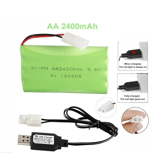 2400mah nimh rc - 9.6v,